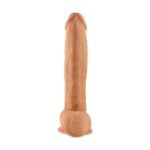 30 cm Büyük Boy Kalın Realistik Vantuzlu Dildo Penis – Melez - Görsel 5