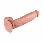 30 cm Büyük Boy Kalın Realistik Vantuzlu Dildo Penis – Ten Rengi - Görsel 8