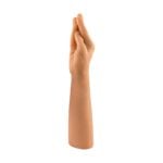 35 cm Dev Boy Ekstra Kalın Realistik El Tasarımlı Dildo – Melez - Görsel 4
