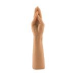 35 cm Dev Boy Ekstra Kalın Realistik El Tasarımlı Dildo – Melez - Görsel 5