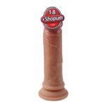 18 cm Ultra Gerçekçi Melez Testissiz Vantuzlu Dildo Penis – Kairon