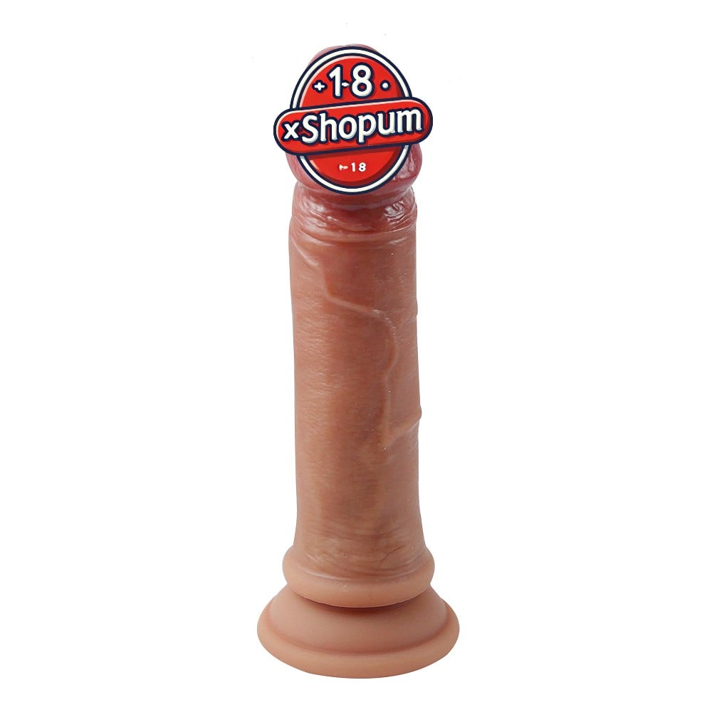 18-cm-ultra-gercekci-melez-testissiz-vantuzlu-dildo-penis-kairon-01-xshopum 18 cm Ultra Gerçekçi Melez Testissiz Vantuzlu Dildo Penis – Kairon - Görsel 1