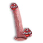 21,5 cm Ultra Gerçekçi Melez Vantuzlu Dildo Penis – Nexor