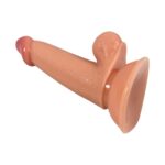 17 cm Realistik Dokulu Ten Rengi Belden Bağlamalı Vantuzlu Dildo Penis – Alex - Görsel 8