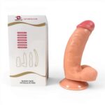 18 cm Ten Rengi Vantuzlu Dildo Penis – Danny - Görsel 2