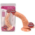 19 cm Realistik Dokulu Ten Rengi Vantuzlu Dildo Penis – Iron