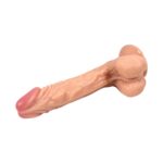 21 cm Realistik Dokulu Ten Rengi Belden Bağlamalı Vantuzlu Dildo Penis – Abner - Görsel 6