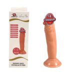 18 cm Realistik Dokulu Ten Rengi Vantuzlu Dildo Penis – Vincent