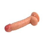 19 cm Realistik Dokulu Ten Rengi Belden Bağlamalı Vantuzlu Dildo Penis – Dana - Görsel 8