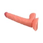 24 cm Realistik Dokulu Ten Rengi Belden Bağlamalı Vantuzlu Dildo Penis – Rio - Görsel 8