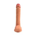 27 cm Ekstra Uzun Realistik Dokulu Ten Rengi Vantuzlu Dildo Penis – Vincent - Görsel 6