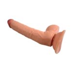 27 cm Ekstra Uzun Realistik Dokulu Ten Rengi Vantuzlu Dildo Penis – Vincent - Görsel 8