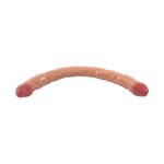 36 cm Realistik Dokulu Ten Rengi Çift Taraflı Dildo – Logan - Görsel 5