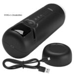 USB Şarjlı 9 Titreşim Modlu İleri Geri Hareketli 7 Emiş Ayarlı LED Ekranlı Mastürbatör – Aetolia - Görsel 10